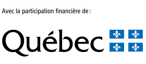 Avec la participation financière du Gouvernement du Québec